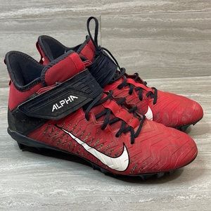 Nike Alpha Menace Pro 2 Mid Football Cleats Mens Size 10